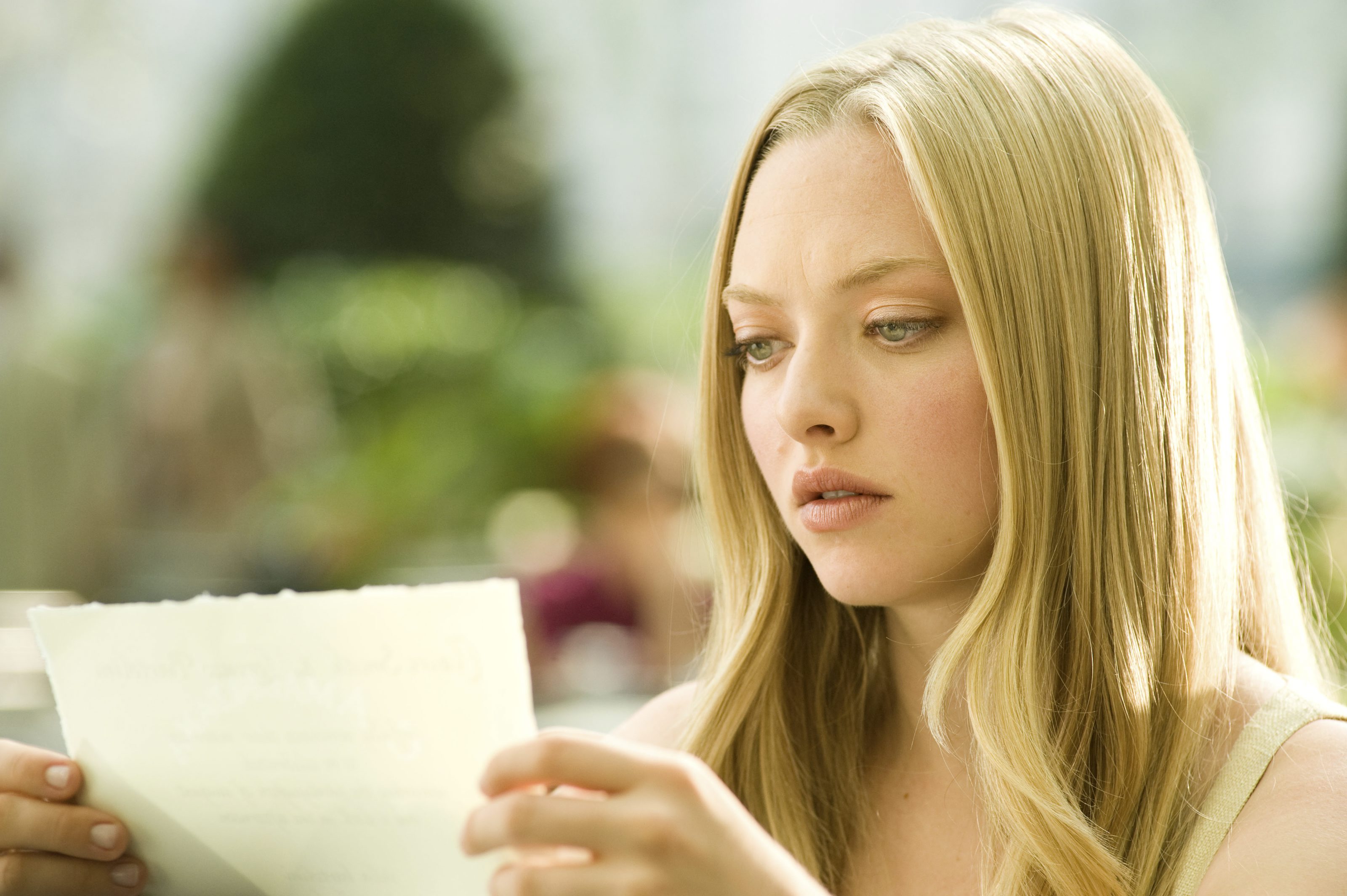 Amanda i kommande filmen "Letters to Juliet", biopremiär maj 2010. 