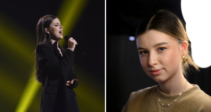 Maria Sur från "Melodifestivalen" 2023.