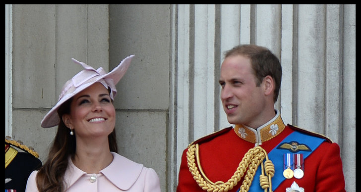 Kate Middleton med sin prins.