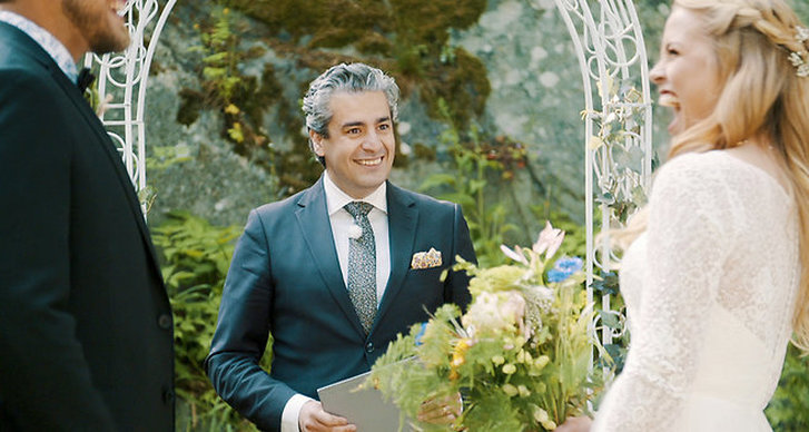 Deltagare gifter sig i programmet Gift vid första ögonkastet 2021
