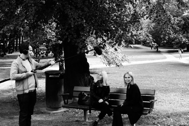 Natalie Karlsson och Angelica Blick i Humlan