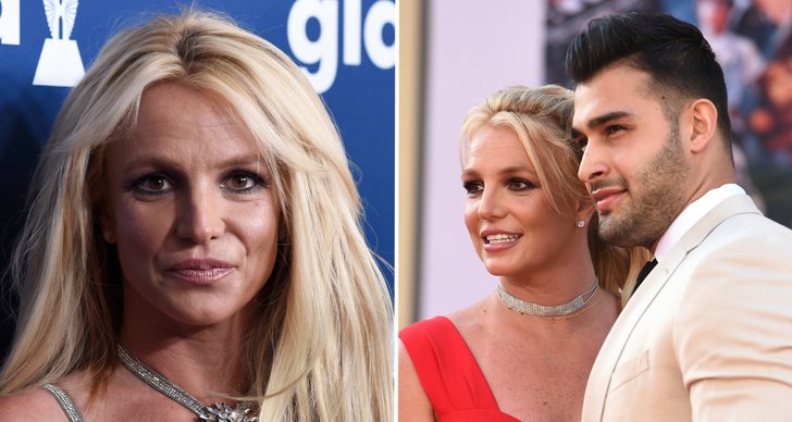 Britney Spears och Sam Asghari.