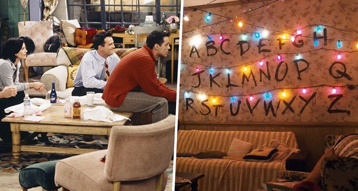 Vänner, tv-serie, vardagsrum, IKEA