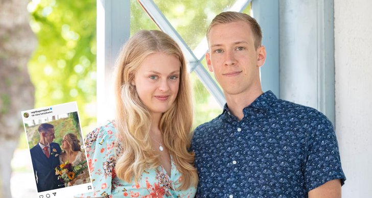 "Tacoparet" Sofia Lindhe och Anton Pehrson har gift sig: "Vi gjorde det igen"