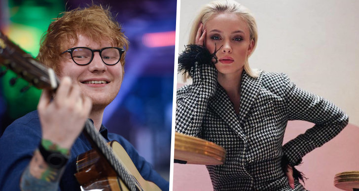  Ed Sheeran, Europaturné, Zara Larsson