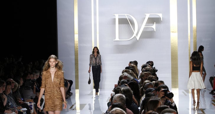 Diane Von Fürstenbergs visning under New York Fashionweek