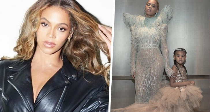 Likheter mellan Beyoncé och Blue Ivy.