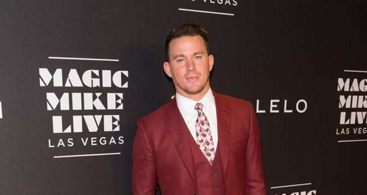 Channing Tatum på röda mattan under Magic Mike premiären.