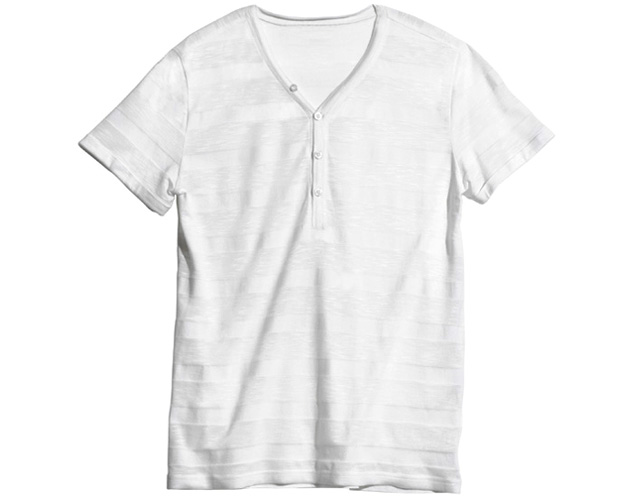 T-shirt i ekologisk bomullsblandning, 129 kronor. T-shirt i ekologisk bomullsblandning, 129 kronor.