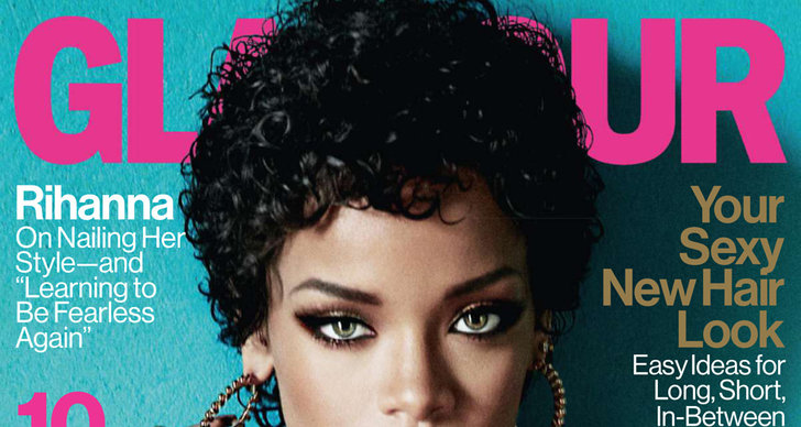 Rihanna på November-omslaget av Glamour 
