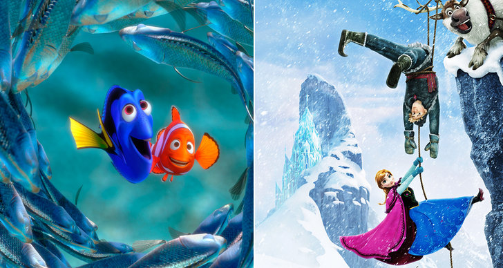 Hitta nemo och Frozen – se alla Disneyfilmer här.
